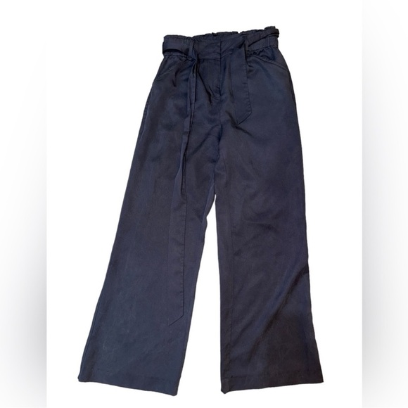 Marine Layer XS Ivy Wide Leg Pant in Faded Black - Picture 2 of 5